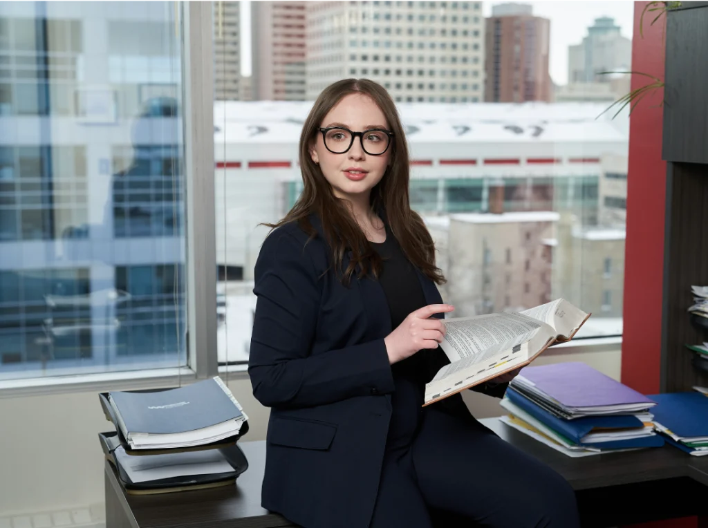 Shira Brand associate at CGSJ law in Winnipeg Manitoba